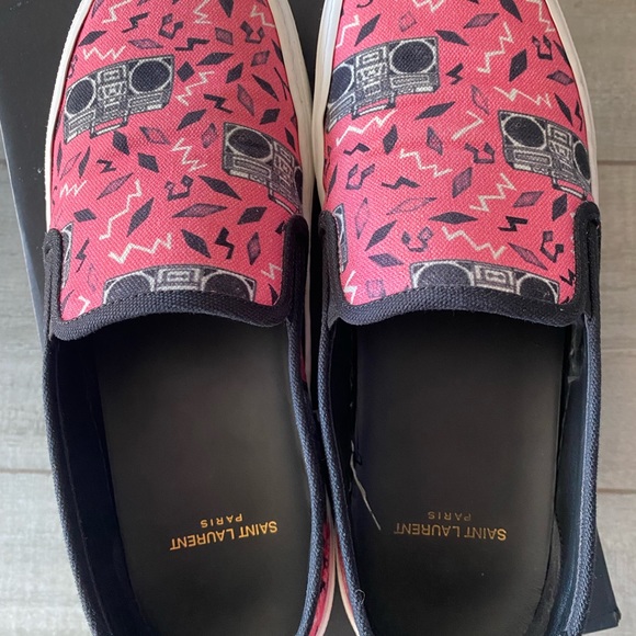🎀 AUTHENTIC SAINT LAUREN SLIP ON SHOES🎀 - Picture 2 of 7